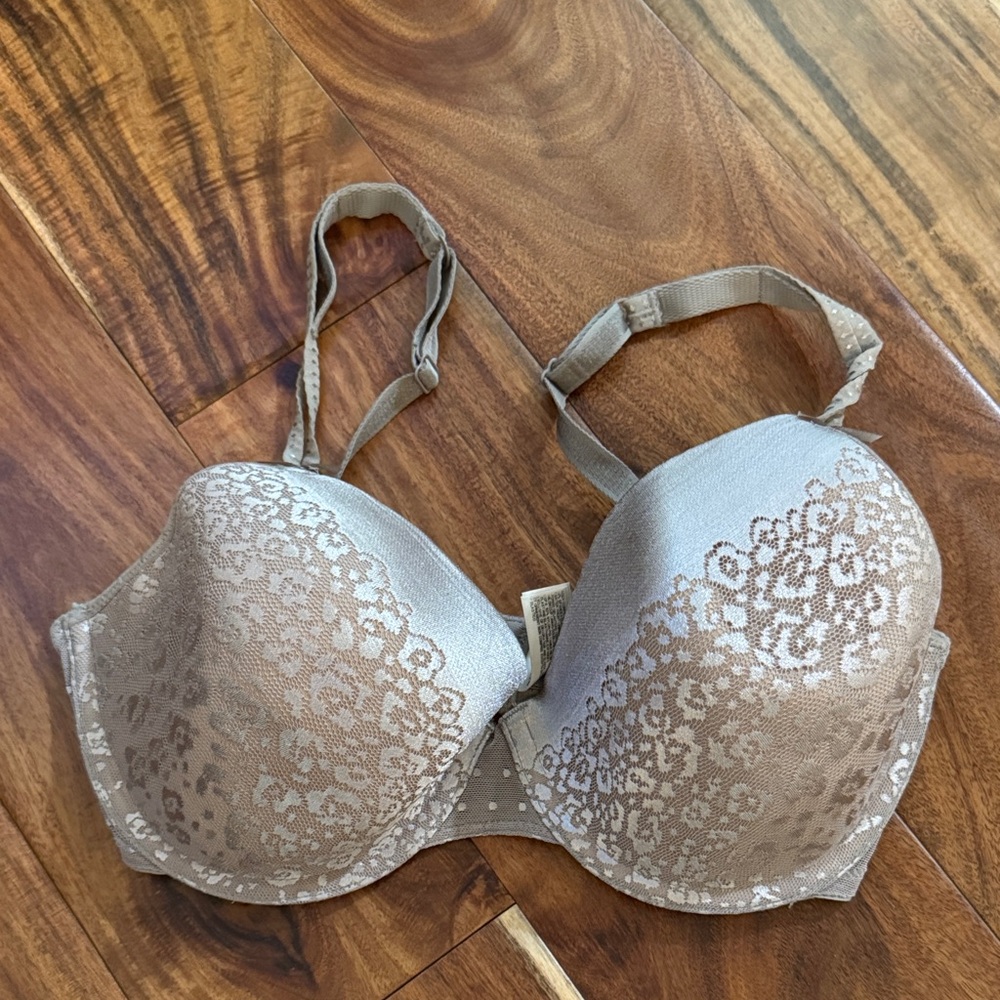 Wacoal Lace Detail Bra in Brown
